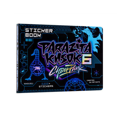 Книга с наклейками &laquo;Parazita Kusok 6 &mdash; CyberPunk&raquo;